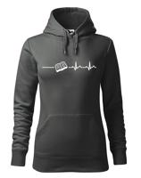 Dámská mikina milovníky knížek a četby