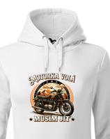 Dámská mikina Motorka volá - Mikina pro motorkářky