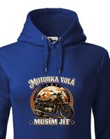 Dámská mikina Motorka volá - Mikina pro motorkářky