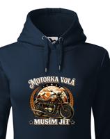 Dámská mikina Motorka volá - Mikina pro motorkářky