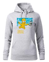 Dámská mikina pro fanoušky hudební skupiny Nirvana