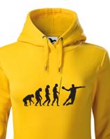 Dámská mikina pro házenkáře s potiskem evoluce házené - skvělý dárek