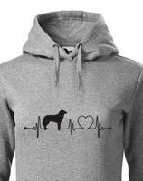 Dámská mikina pro milovníky psů s potiskem Husky - skvělý dárek