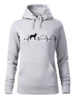 Dámská mikina pro milovníky psů s potiskem Husky - skvělý dárek