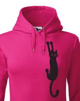 Dámská mikina s kočkou  - ideální dárek pro milovníky koček