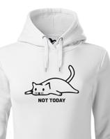 Dámská mikina s kočkou Not today - skvělý narozeninový dárek
