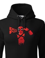 Dámská mikina s motivem DEADPOOL s vysokou gramáží