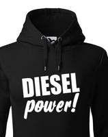 Dámska mikina s motivem Diesel power!