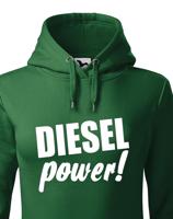 Dámska mikina s motivem Diesel power!