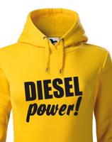Dámska mikina s motivem Diesel power!