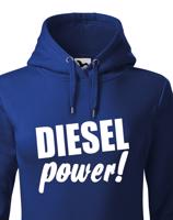 Dámska mikina s motivem Diesel power!