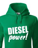 Dámska mikina s motivem Diesel power!
