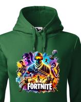 Dámská mikina s potiskem hry Fortnite - ideální pro hráčky