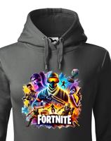 Dámská mikina s potiskem hry Fortnite - ideální pro hráčky