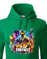 Dámská mikina s potiskem hry Fortnite - ideální pro hráčky