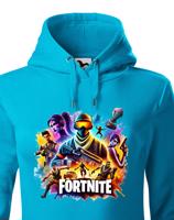 Dámská mikina s potiskem hry Fortnite - ideální pro hráčky