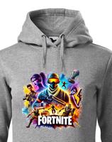 Dámská mikina s potiskem hry Fortnite - ideální pro hráčky