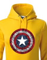 Dámská mikina s potiskem Kapitán Amerika - mikina pro fanoušky Marvel
