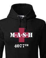 Dámská mikina s potiskem legendárního seriálu MASH 4077