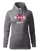 Dámská mikina s potiskem legendárního seriálu MASH 4077
