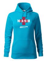 Dámská mikina s potiskem legendárního seriálu MASH 4077