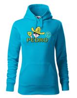 Dámská mikina s potiskem Pedro - retro mikina
