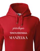Dámská mikina s potiskem Přítelkyně - Snoubenka - Manželka