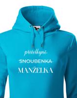 Dámská mikina s potiskem Přítelkyně - Snoubenka - Manželka