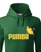 Dámská mikina s potiskem Pumba - originální dárek k narozeninám