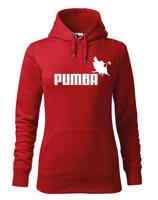 Dámská mikina s potiskem Pumba - originální dárek k narozeninám