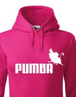 Dámská mikina s potiskem Pumba - originální dárek k narozeninám