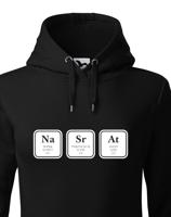 Dámská mikina s vtipným potiskem NaSrAt - mikina jen pro odvážné