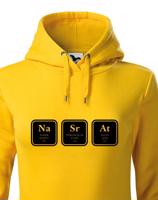 Dámská mikina s vtipným potiskem NaSrAt - mikina jen pro odvážné