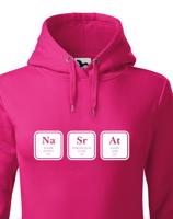 Dámská mikina s vtipným potiskem NaSrAt - mikina jen pro odvážné