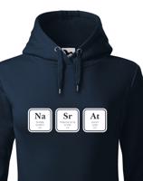 Dámská mikina s vtipným potiskem NaSrAt - mikina jen pro odvážné