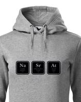 Dámská mikina s vtipným potiskem NaSrAt - mikina jen pro odvážné