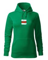 Dámská mikina Turistická značka – červená | Styl pro milovnice hor