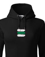 Dámská mikina Turistická značka – zelená | Styl pro milovnice přírody