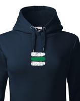 Dámská mikina Turistická značka – zelená | Styl pro milovnice přírody