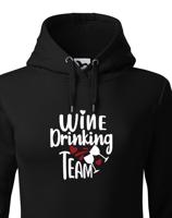 Dámská mikina Wine Drinking team -  mikina pro kámošky