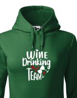 Dámská mikina Wine Drinking team -  mikina pro kámošky