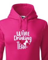 Dámská mikina Wine Drinking team -  mikina pro kámošky