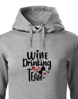 Dámská mikina Wine Drinking team -  mikina pro kámošky