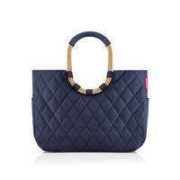 Dámská nákupní kabelka Reisenthel Loopshopper L 25L - navy prošívaná