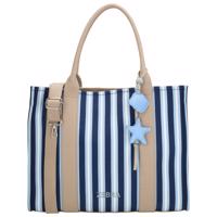Dámská shopper kabelka Zebra Trends Mira 18L - modrá