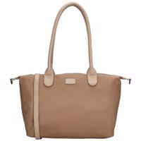 Dámská shopper taška Charm London Buckingham Mono 15,5L - Light Taupe