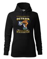 Dámská vlastenecká mikina  s potiskem volitelného města