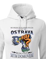 Dámská vlastenecká mikina  s potiskem volitelného města