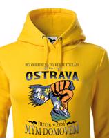 Dámská vlastenecká mikina  s potiskem volitelného města