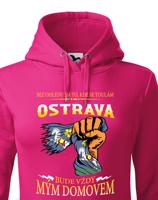 Dámská vlastenecká mikina  s potiskem volitelného města